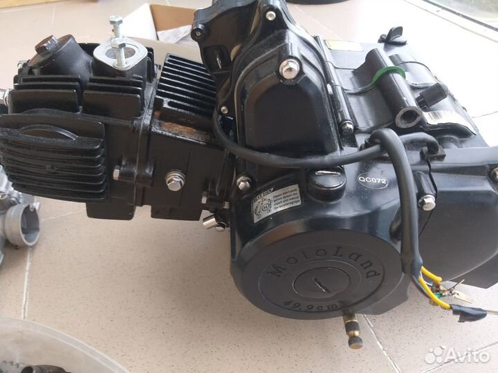Двигатель на мопед альфа 110 бу