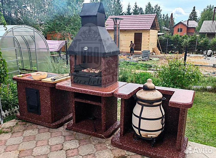 Модульные барбекю без печника и раствора