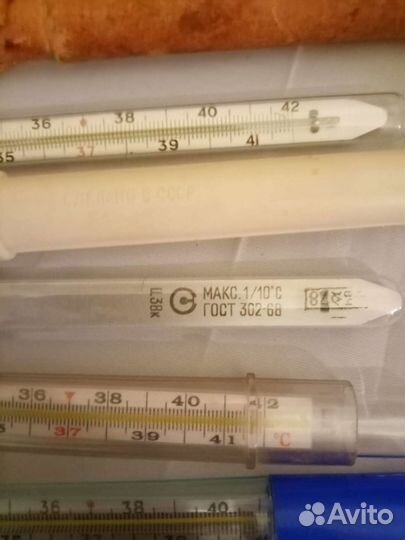 Термометр градусник ртутный СССР и не только