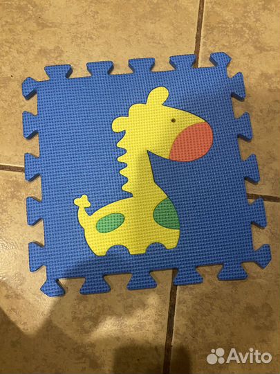 Мягкий коврик-пазл
