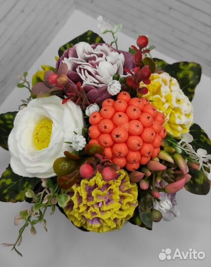 Мыльные букеты