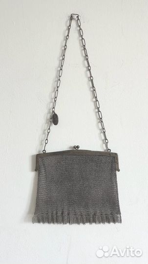 Клатч из серебра