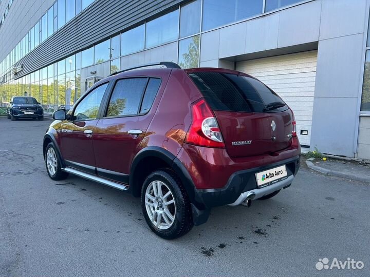 Renault Sandero Stepway 1.6 AT, 2012, 206 000 км