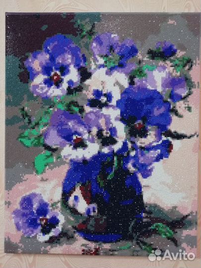 Алмазная вышивка (ручная работа)