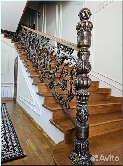 Художественная ковка, литье, перила