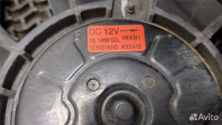 Вентилятор радиатора Hyundai Veloster 2011, 2013