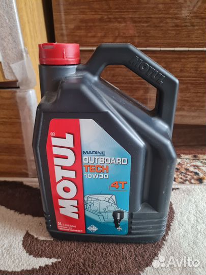 Motul outboard tech 10W-30 4T 5 литров