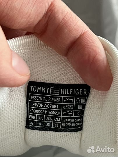 Кроссовки женские tommy hilfiger