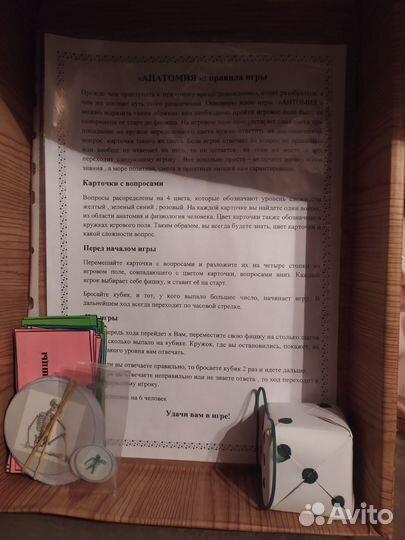 Анатомия игра творческая работа