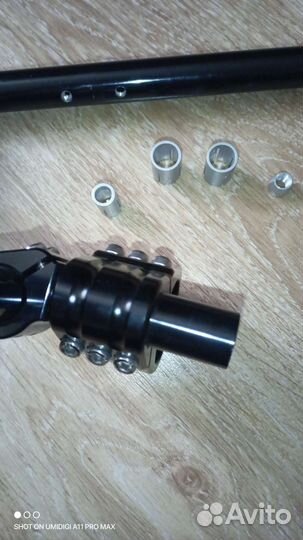 Руль для мотоцикла (клипоны) 43мм