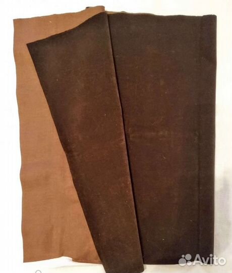Замша. На х/б основе. Натуральная. Времён СССР