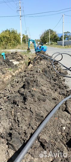 Услуги мини экскаватора