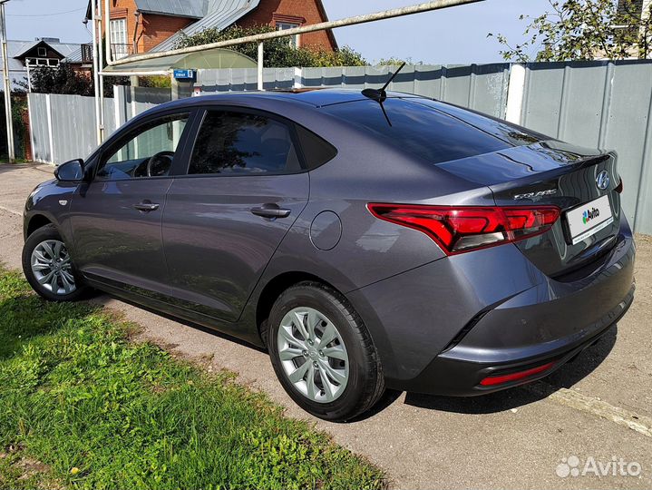 Hyundai Solaris 1.6 AT, 2021, 60 000 км