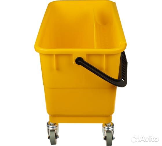 Ведро пластиковое на колесах для мойки окон 24 л B