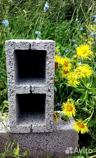 Керамзитные блоки и креамзитобетонные блоки RRG-23