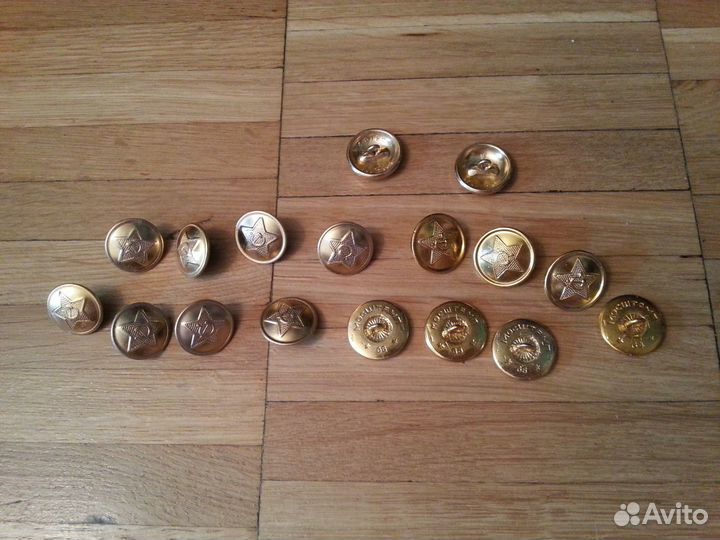 Военные пуговицы 1963-1965 гг. СССР