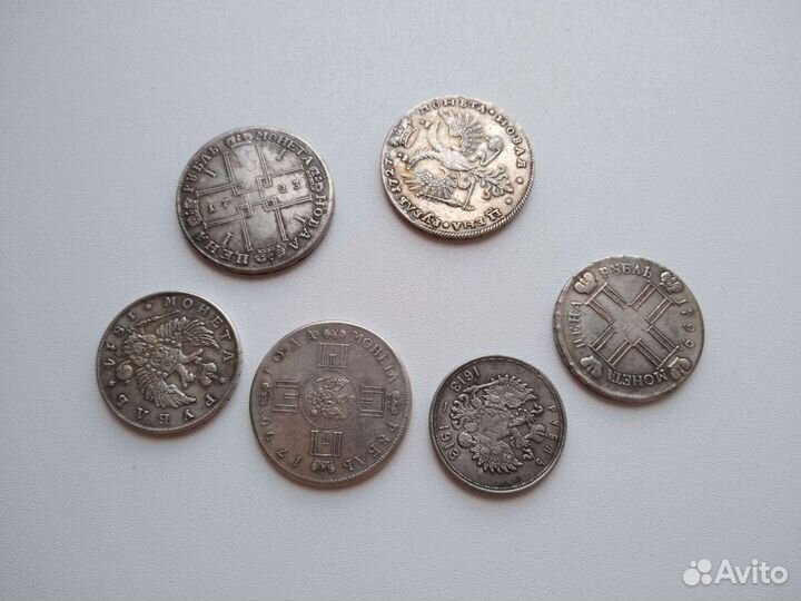 Сувенирные копии царских монет