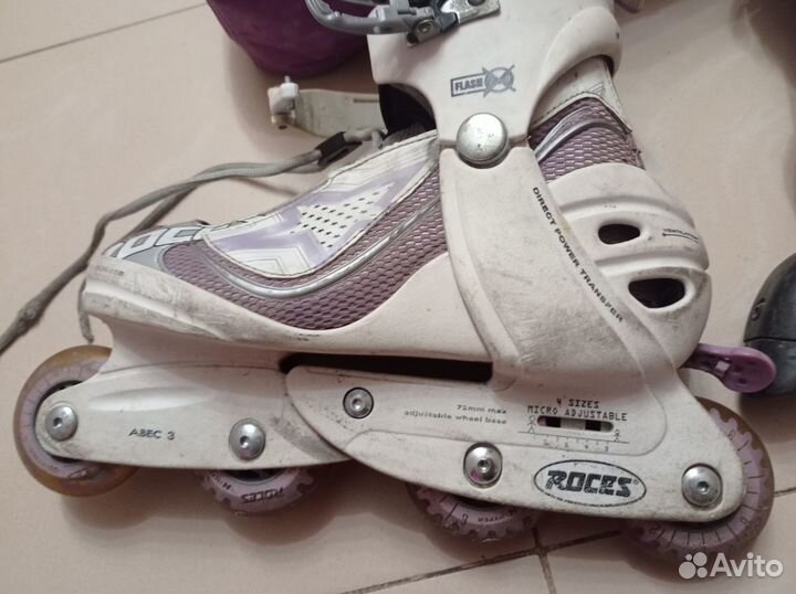 Роликовые коньки раздвижные