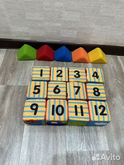 Развивающие мягкие кубики K's Kids 
