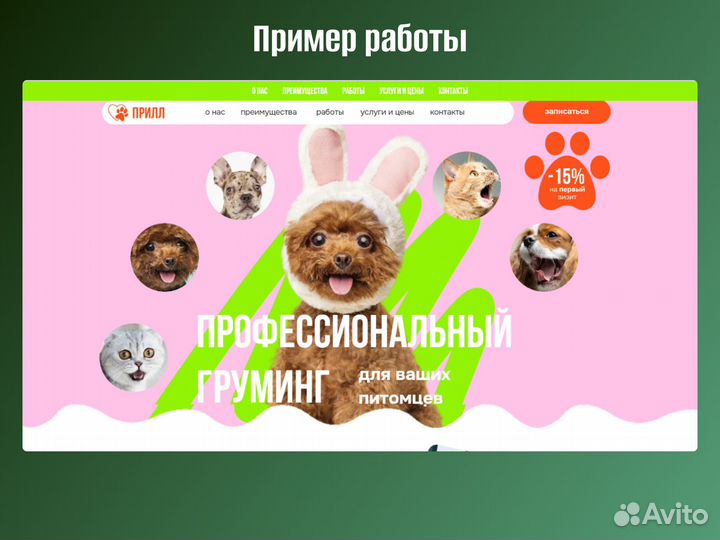 Создание сайтов под ключ от студии Уникальный диза