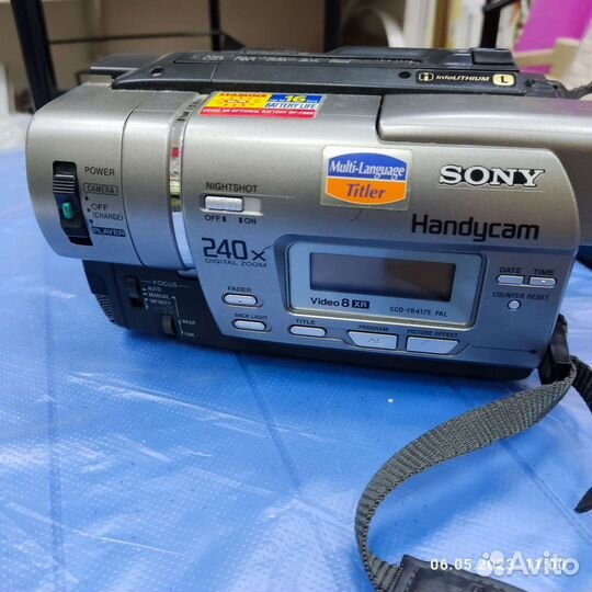 Видеокамера sony