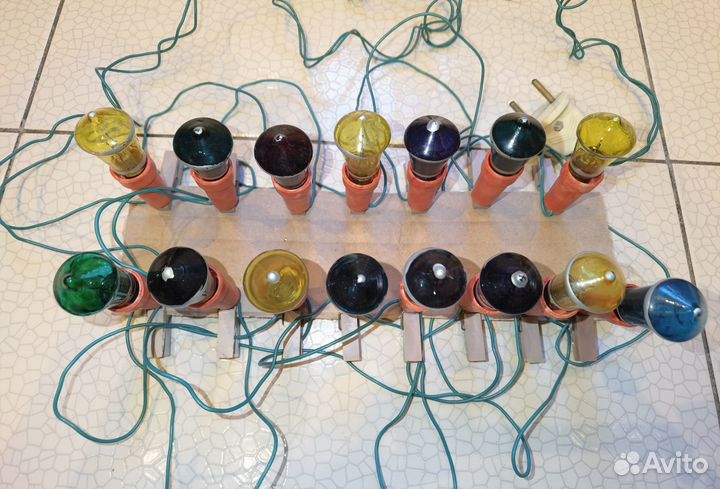 Электрогирлянда Новогодняя Московский фонарик СССР