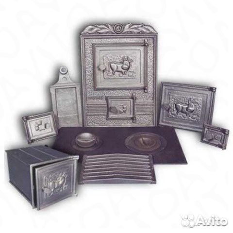 Дверки,колосники,задвижки.Печное(каминное) литье