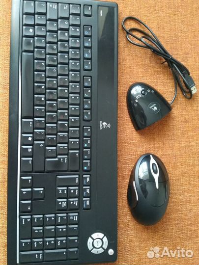 Беспроводная клавиатура и мышь Logitech UltraX Med