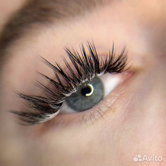 Наращивание ресниц, брови