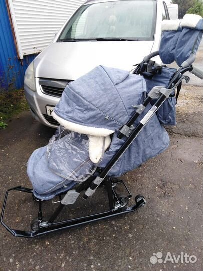 Санки-Коляска Nika 7-8