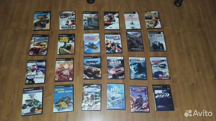 Игровые диски на ps2