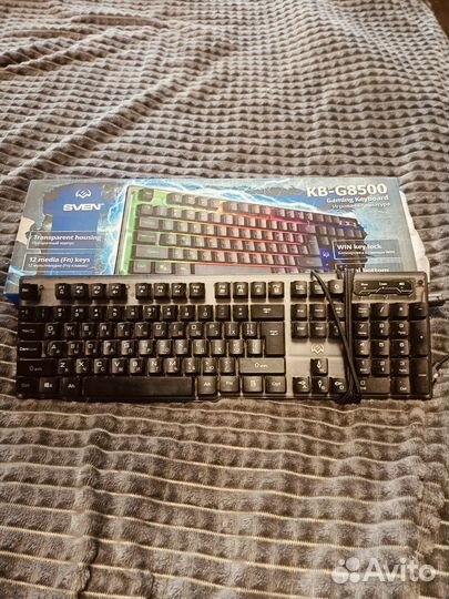 Клавиатура проводная игровая Sven KB-G8500