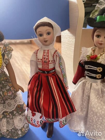 Куклы глиняные