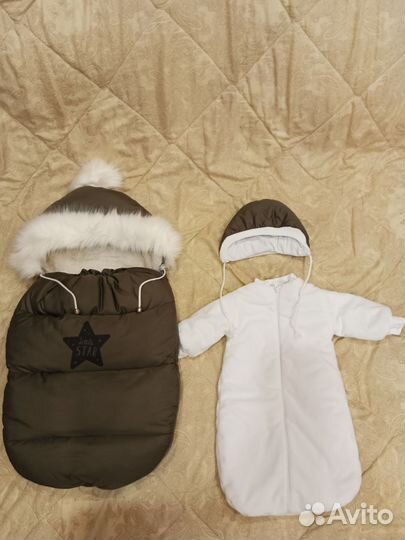 Конверт на выписку зимний