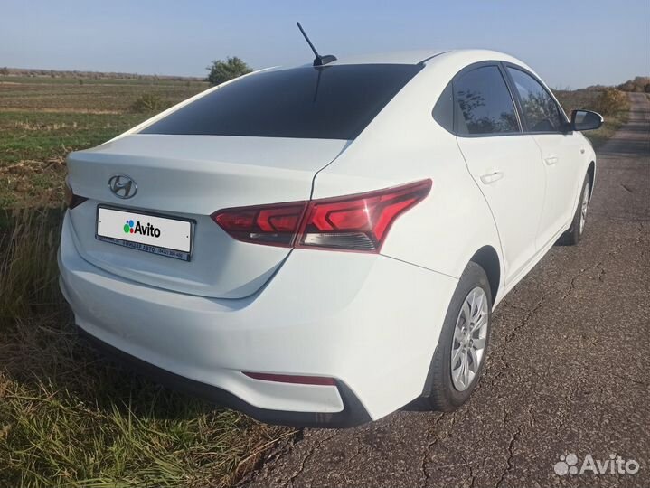 Hyundai Solaris 1.4 МТ, 2018, 74 300 км
