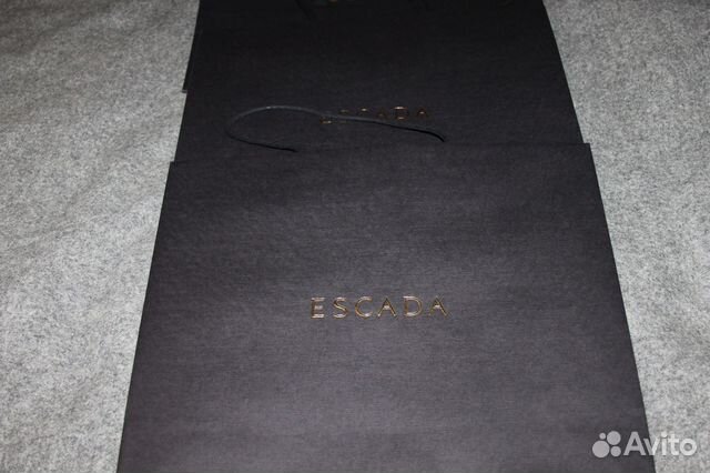 Бумаж.подароч. пакеты Escada.4 шт(за все) Оригинал