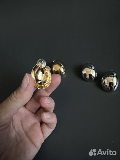 Серьги в стиле Celine