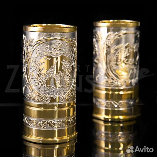 Стопки гильзы для водки на подарок охотнику