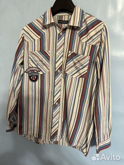 Рубашка на парня хлопок 164