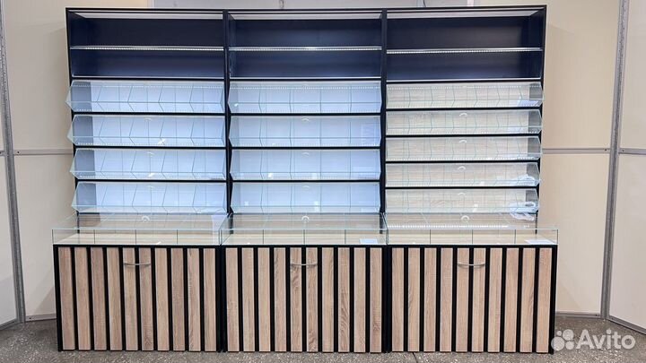 Витрины, прилавки под орехи, сухофрукты, конфеты