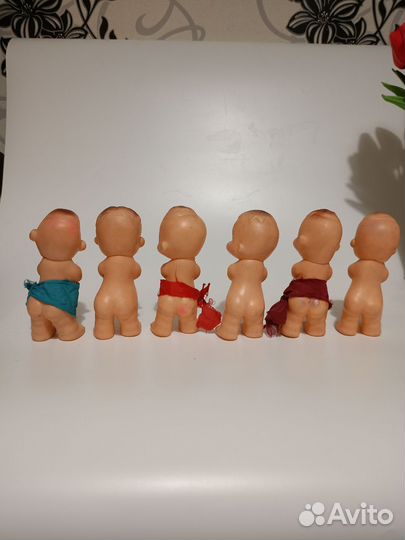 Игрушка резиновая набор голыши клеймо