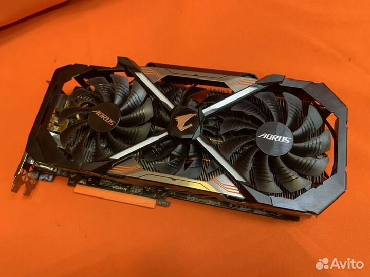 Видеокарта gigabyte GeForce aorus GTX 1080 Ti 11GB