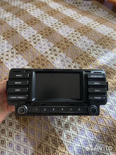 Магнитола kia rio 4