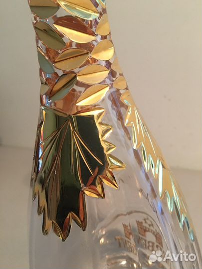 Коллекционная хрустальная бутылка графин