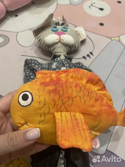 Кот в мешке ручная работа