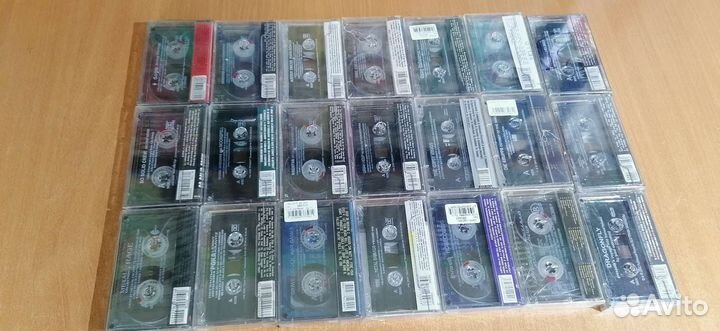 Аудиокассеты. Рок. Металл. Запечатка