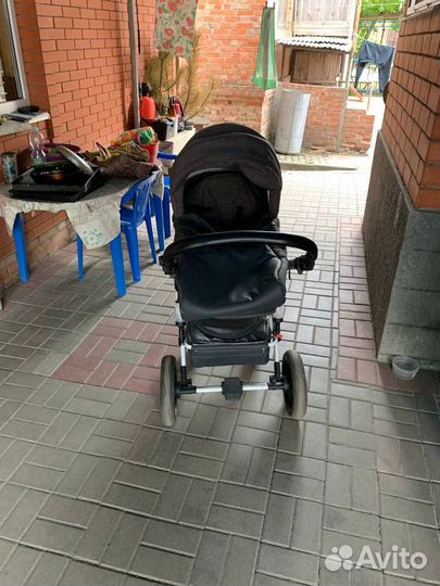 Детские коляски 2 в 1 эко кожа