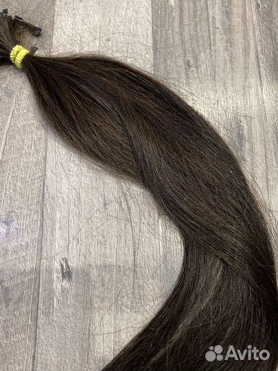Волосы для наращивания на капсулах