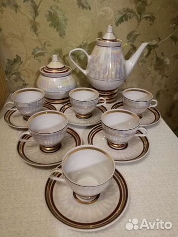 Чайный и кофейный сервиз СССР Чайные пары 