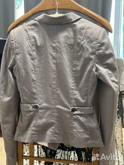 Пиджак hm серый
